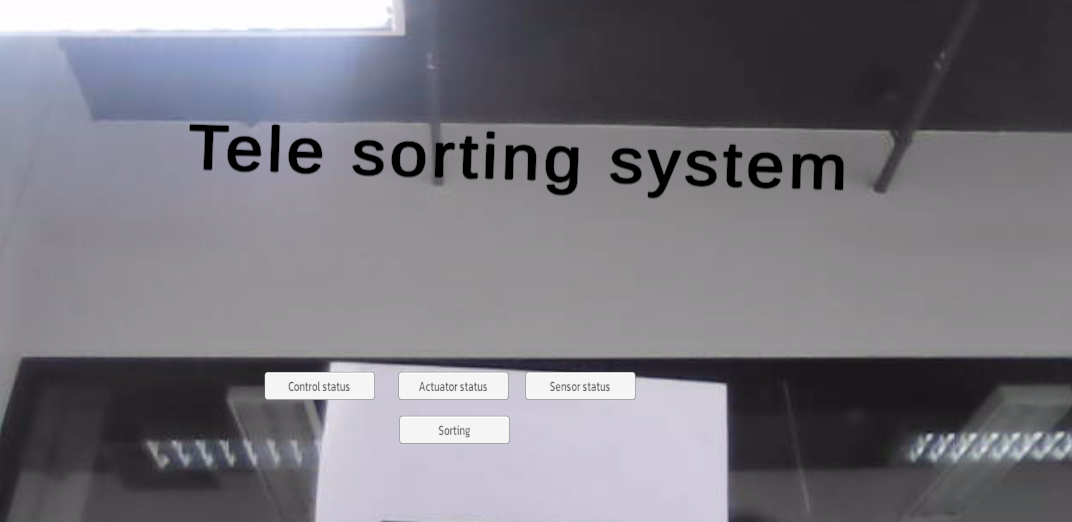 Class project : AR Telesorting system