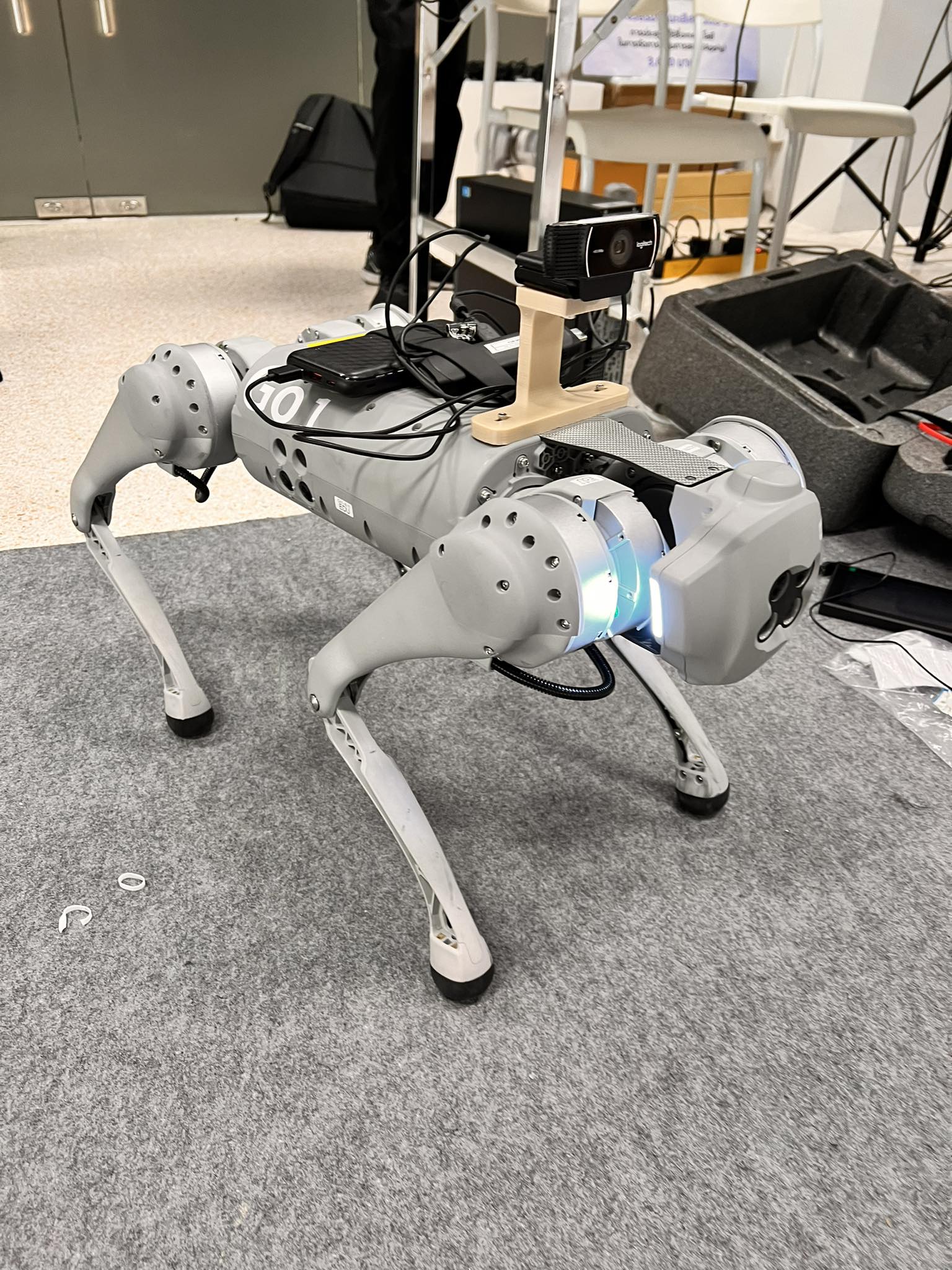 Class Project : Control Robodog with HoloLens and Streaming Robodog’s Vision with WebRTC