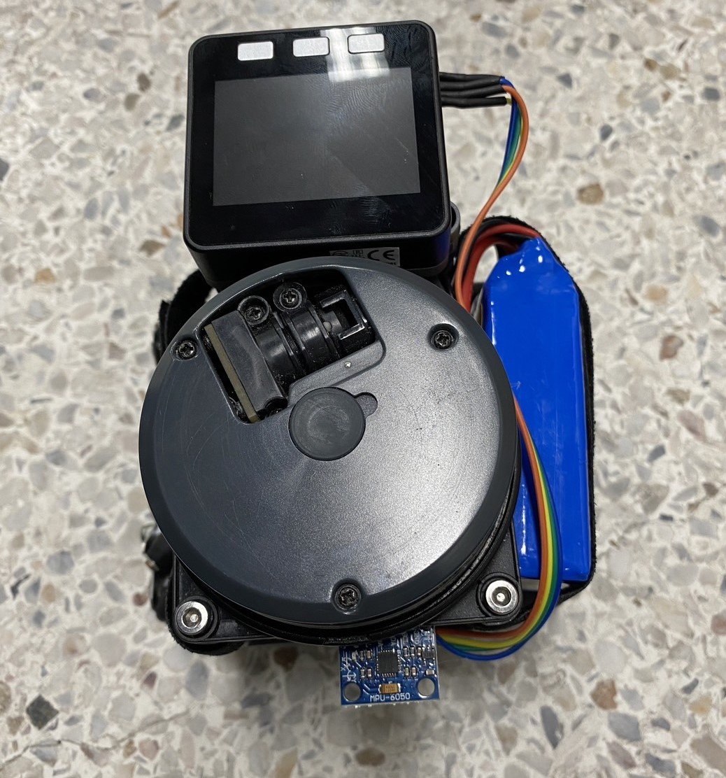 Control the direction of a lidar-bot with MPU6050