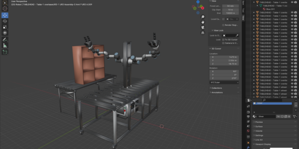 Unity for Control UR5 Robot