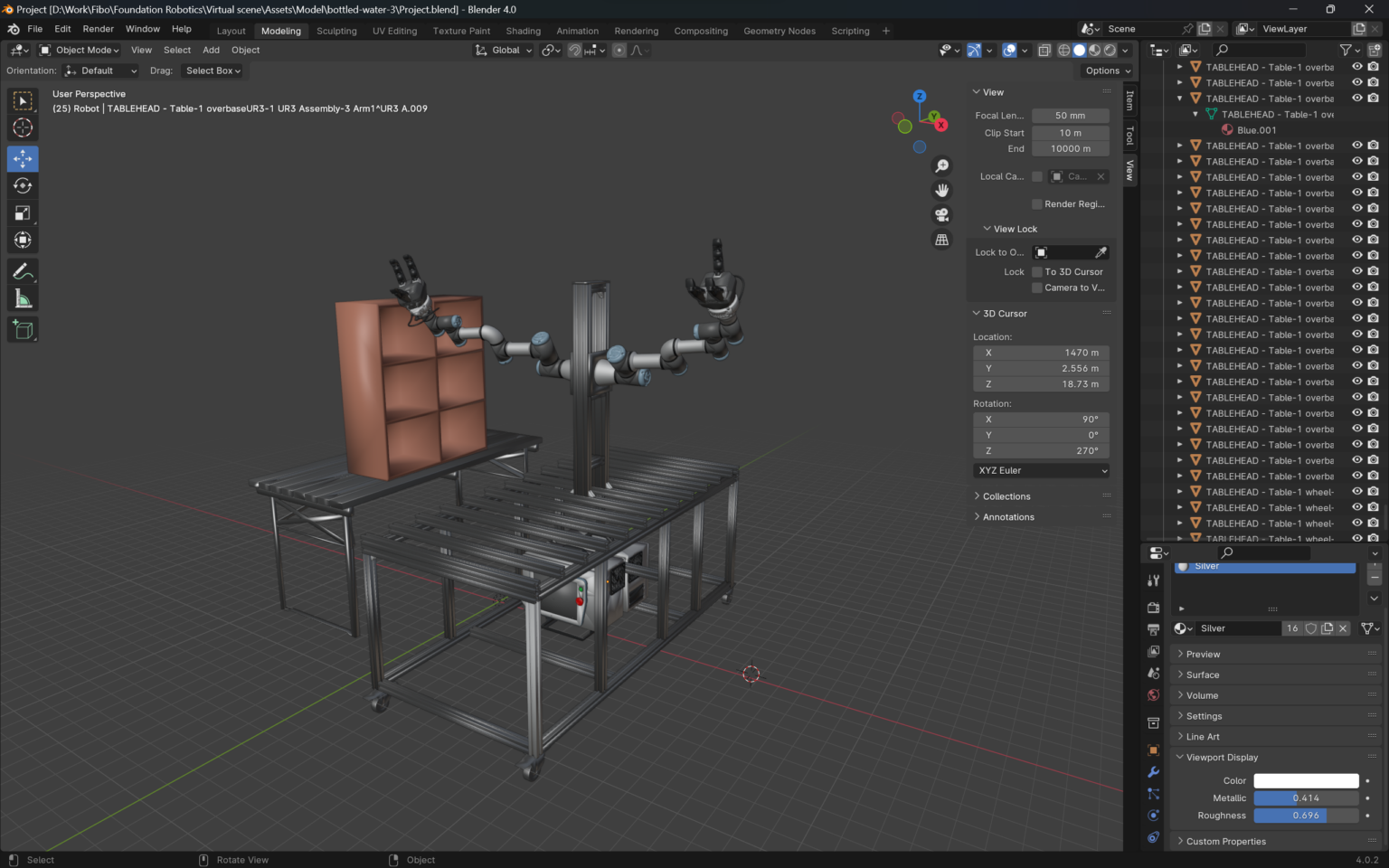 Unity for Control UR5 Robot